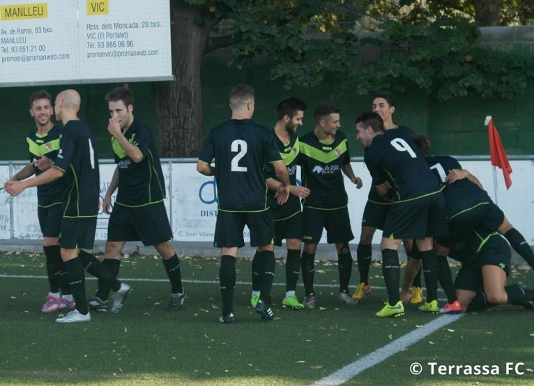 Manlleu-Terrassa FC: records osonencs