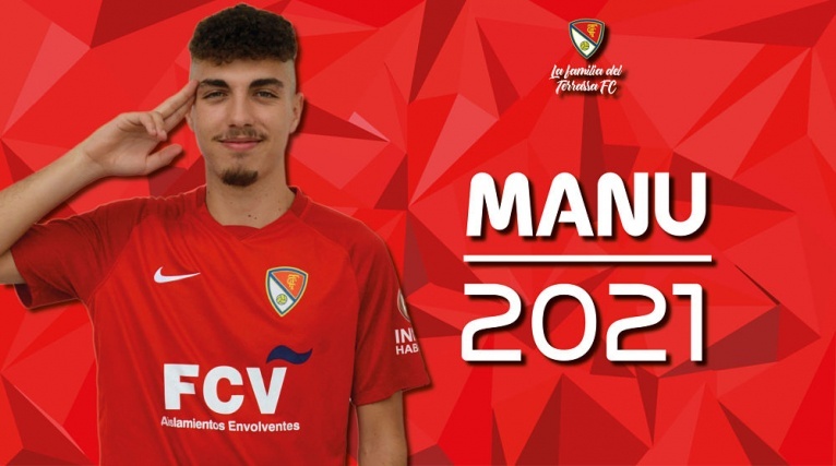 Manu, setè jugador que renova pel Terrassa FC