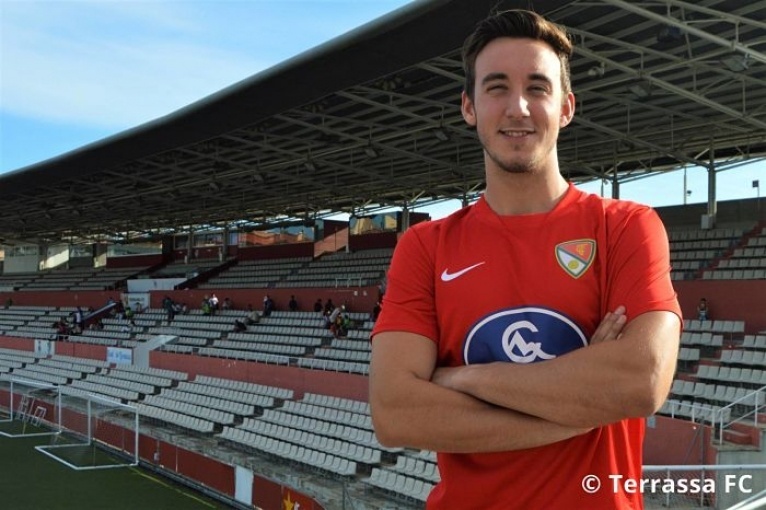 Joel Cañaveras: “Tenia moltes ganes de formar part del Terrassa FC”