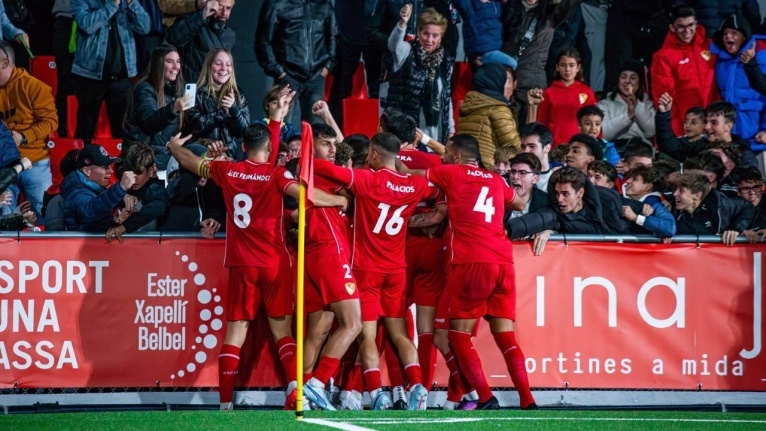 Hist&ograve;ric triomf (1-0) del Terrassa FC contra l'Albacete Balompi&eacute; a l'Estadi Ol&iacute;mpic de Terrassa