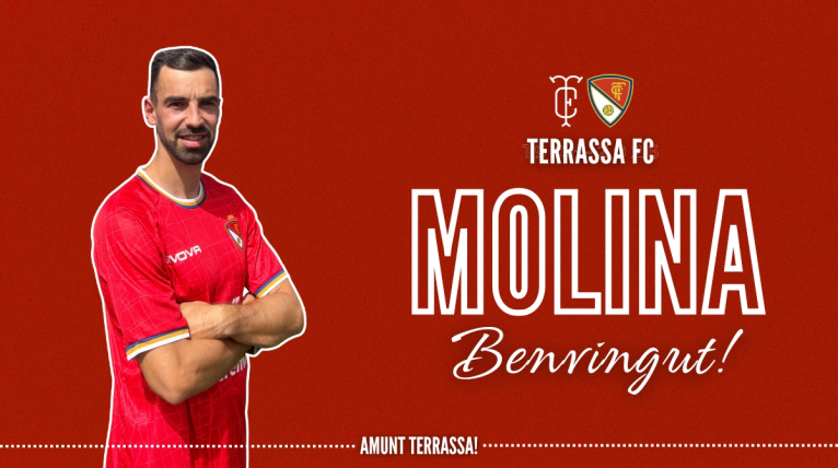 Ekaitz Molina, nou fitxatge del Terrassa FC 2026/27