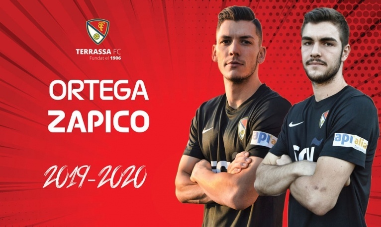 Els porters Zapico i Ortega renoven amb el Terrassa FC