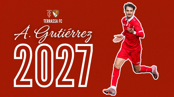 Guti renova amb el Terrassa i portar&agrave; el 9 la propera temporada