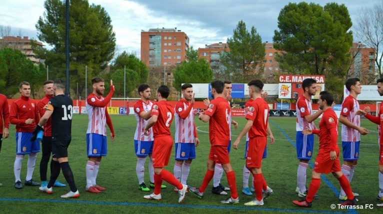 Manresa-Terrassa FC: a sumar punts per a la fase d’ascens