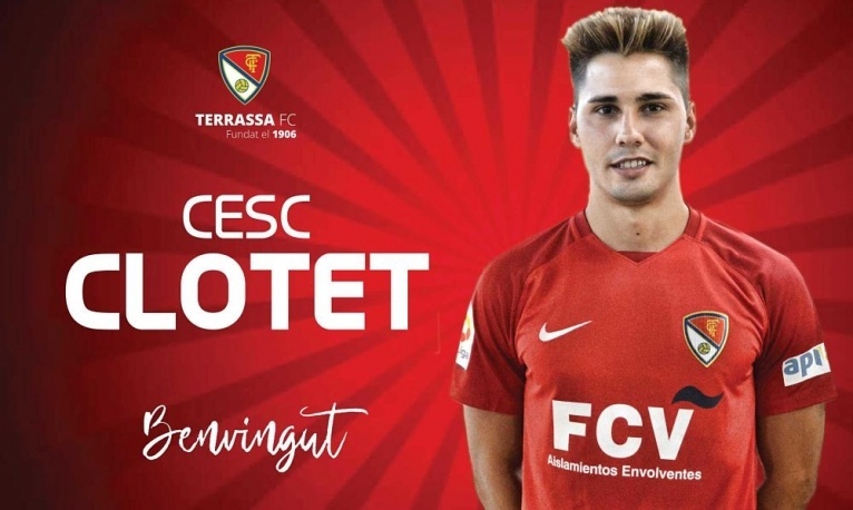 L’extrem Cesc Clotet fitxa pel Terrassa FC