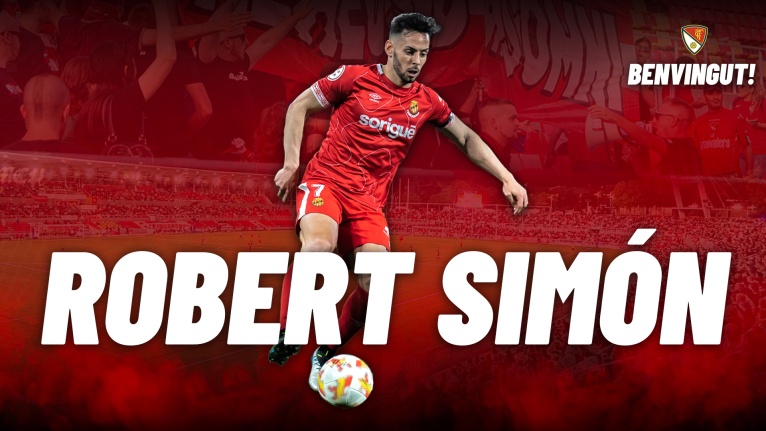 El Terrassa FC fitxa l’extrem dret Robert Simón de Primera Federació