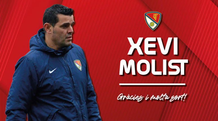 Xevi Molist deixa de ser l’entrenador del primer equip