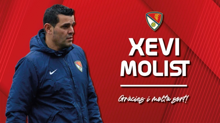 Xevi Molist deixa de ser l’entrenador del primer equip