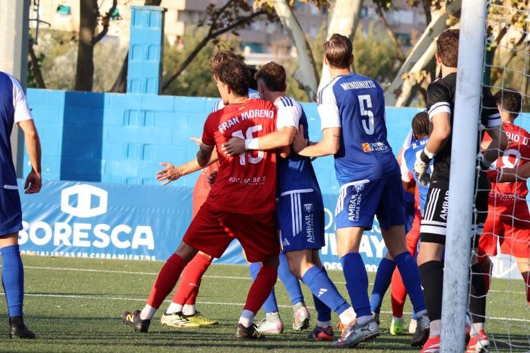 Derrota per la m&iacute;nima (1-0) d&rsquo;un Terrassa FC amb un home menys durant pr&agrave;cticament tot el partit contra el CD Ebro