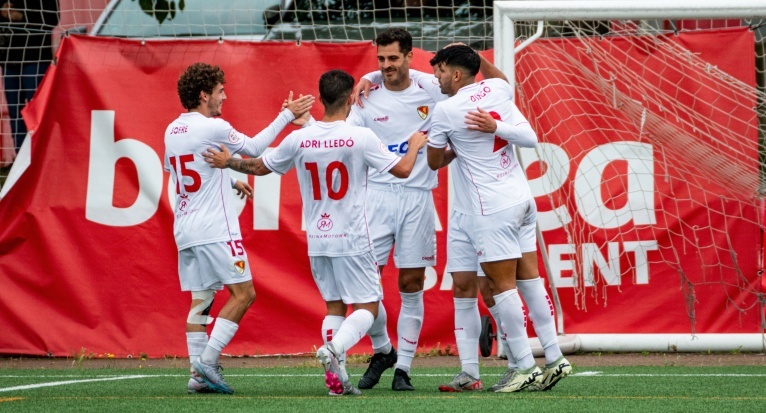 Nova victòria (1-2) del Terrassa FC contra el CE Manresa a El Congost