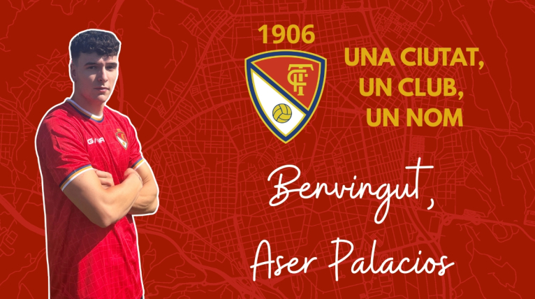 Aser Palacios es converteix en jugador del Terrassa FC