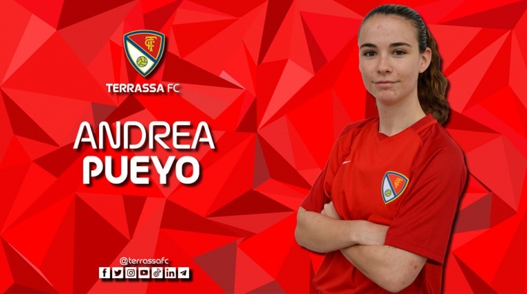 La mitjapunta Pueyo, nova jugadora del Terrassa FC