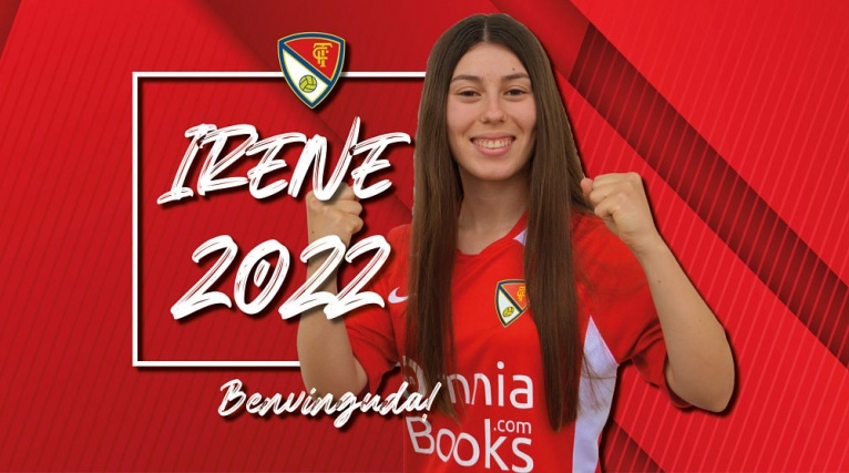 La migcampista Irene, nova jugadora del Terrassa FC