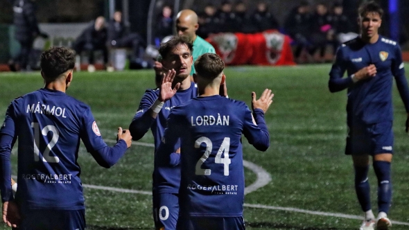 Golejada (1-5) d'un Terrassa FC que supera el CF Cardona en els setzens de final de la Copa Catalunya