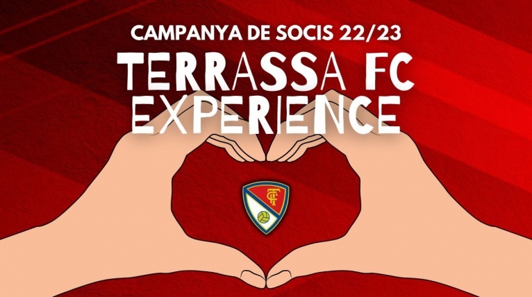 En marxa la #TerrassaFCExperience, la campanya de socis 22/23!
