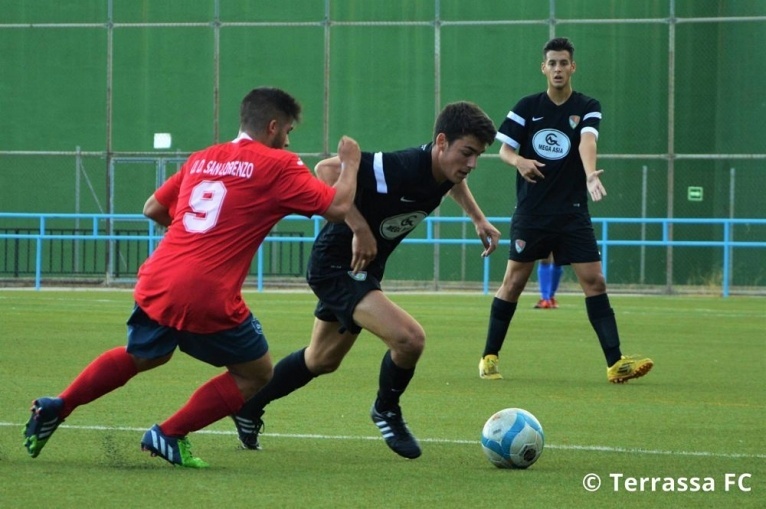 El Terrassa FC B cau 2-0 contra la UD San Lorenzo
