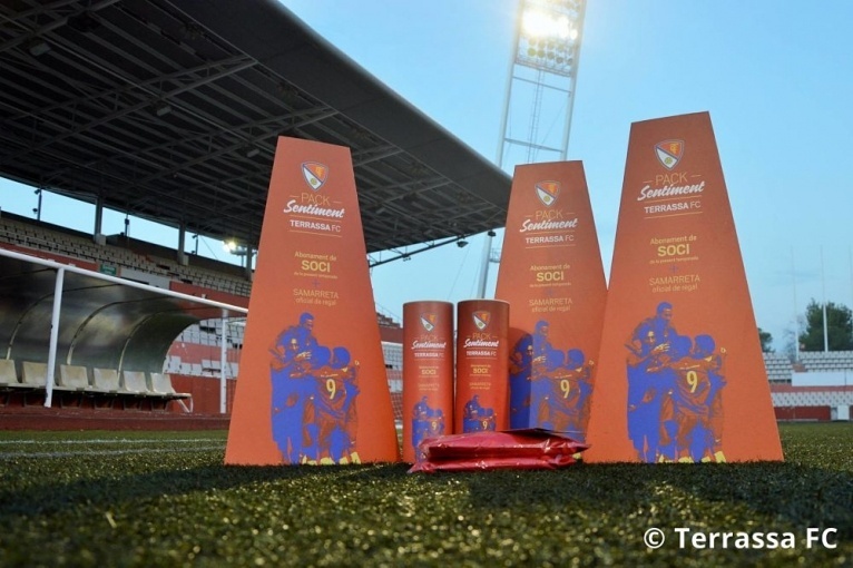 Aquest Nadal tornen els Pack Sentiment al Terrassa FC a partir de 39,90€