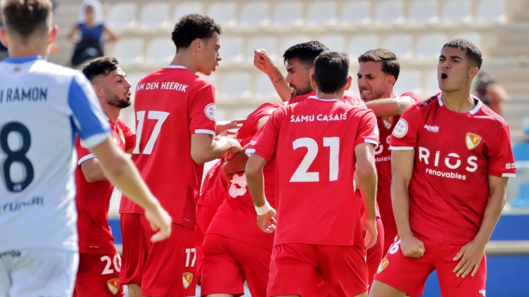 Empat (2-2) i puntàs, amb una grandíssima segona meitat del Terrassa FC, al camp de l&#039;Atlético Baleares