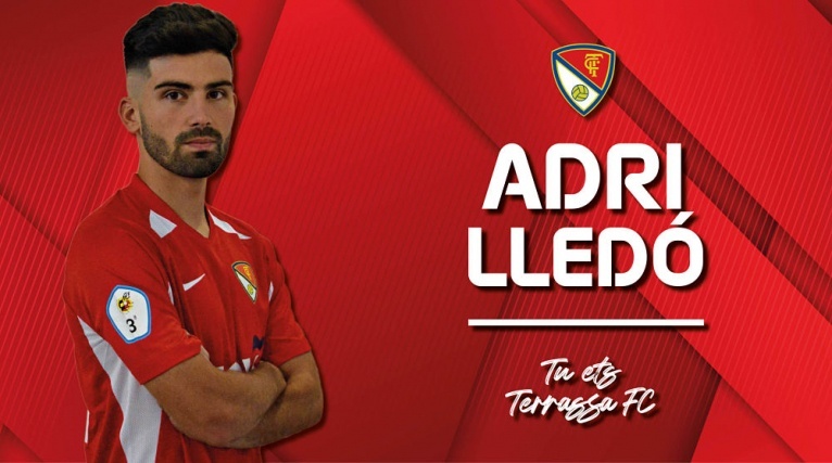 El Terrassa FC fitxa el migcampista Adri Lledó provinent del FC Andorra