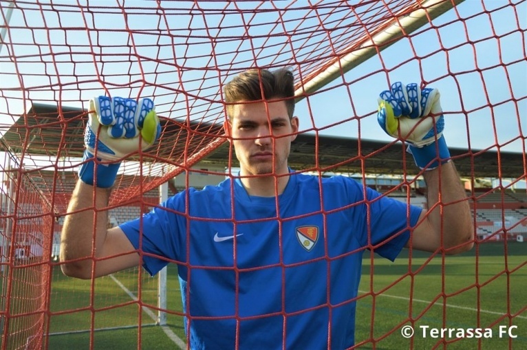 El porter Enric Avellaneda, nou reforç per al filial del Terrassa FC