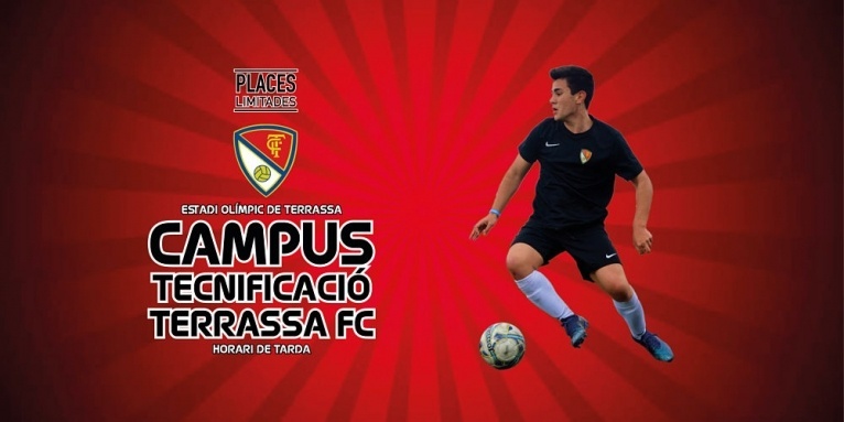 PLACES MOLT LIMITADES: Campus Tecnificació Terrassa FC de 17h-19h per 50€ la setmana!