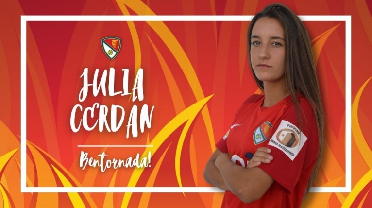 La terrassenca Cerd&aacute;n tamb&eacute; torna al Terrassa FC femen&iacute;