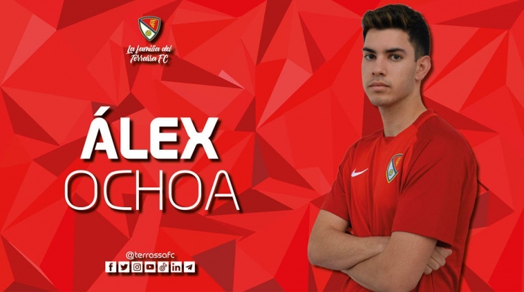 L’egarenc Álex Ochoa fitxa pel Terrassa FC B