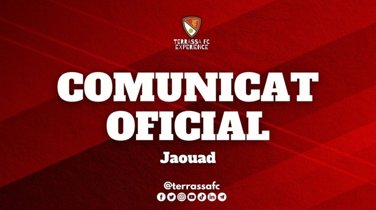 Jaouad, una temporada m&eacute;s al Terrassa FC