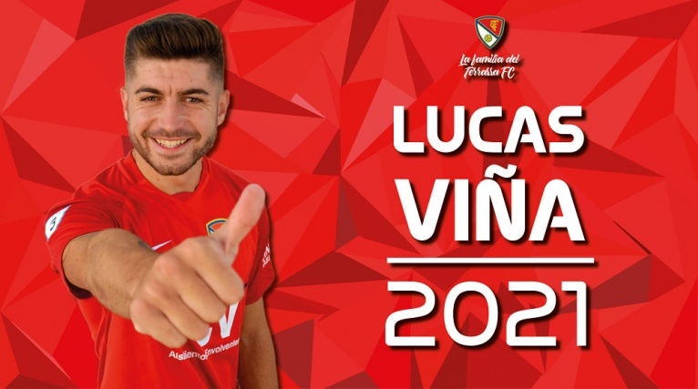 Lucas Viña, un més a la llista de renovacions del Terrassa FC