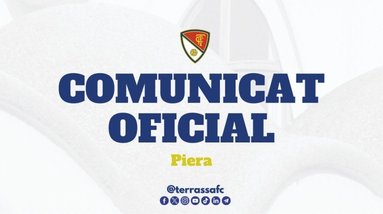 Comunicat oficial: Piera