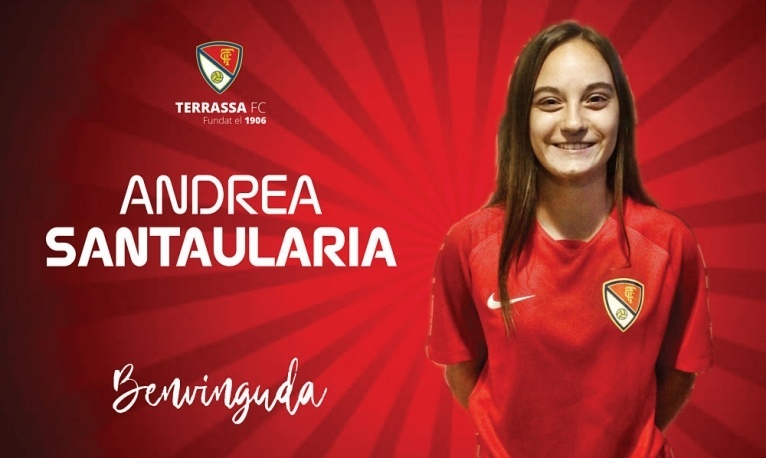 La portera Andrea Santaularia fitxa pel Terrassa FC femení