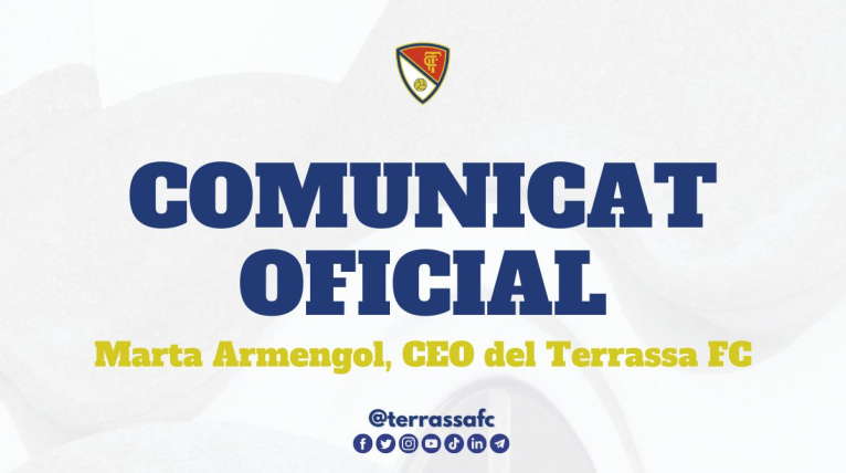 El Terrassa FC nomena Marta Armengol CEO del club