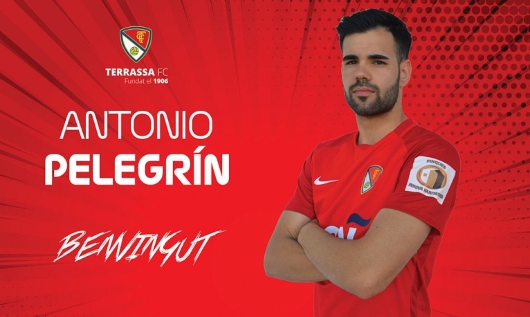 Pelegrín, segon fitxatge del Terrassa FC 19/20