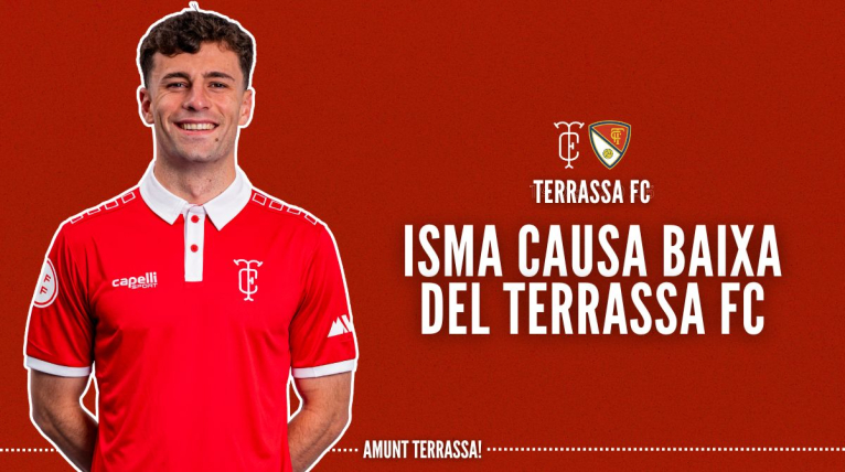 Isma causa baixa del Terrassa FC