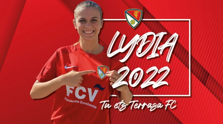 La migcampista Lydia encadenar&agrave; tres temporades al Terrassa FC