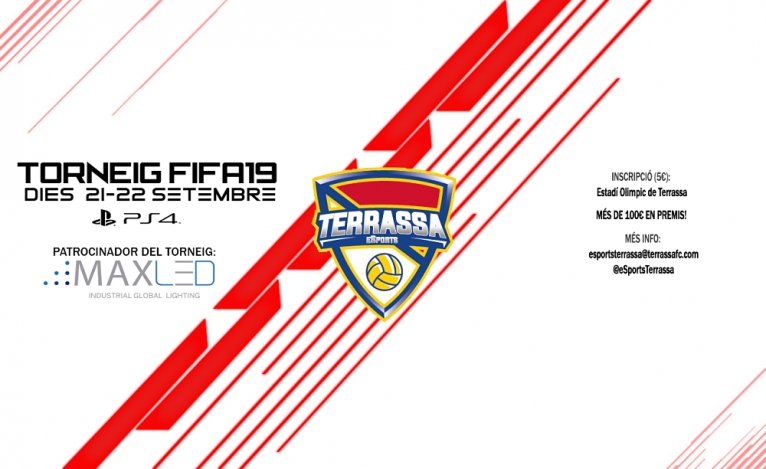 El Terrassa FC organitzarà un torneig de FIFA19 el 21-22 de setembre