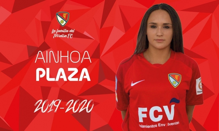 La davantera Ainhoa Plaza renova amb el Terrassa FC