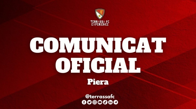 El Terrassa FC signa el davanter Piera