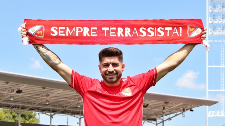 Lucas Viña encadenarà cinc temporades al Terrassa