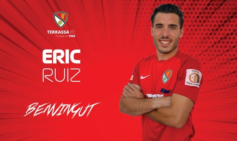 El Terrassa FC fitxa el lateral dret Eric Ruiz
