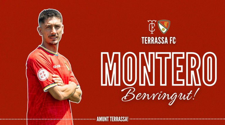 El Terrassa FC fitxa al mitjapunta Sergio Montero