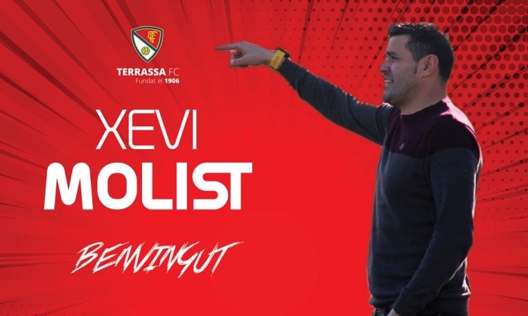 Xevi Molist, nou entrenador del Terrassa FC