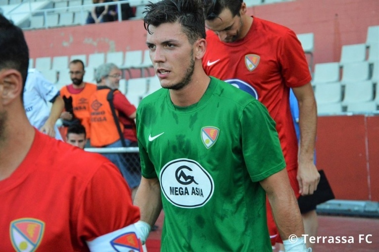Ortega bat el rècord històric de minuts sense rebre gols d&#039;un porter del Terrassa FC