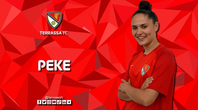 Peke, nova jugadora del Terrassa FC
