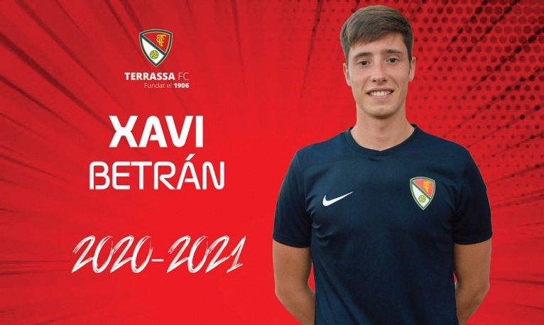 El Terrassa FC amplia el contracte de Xavi Betrán