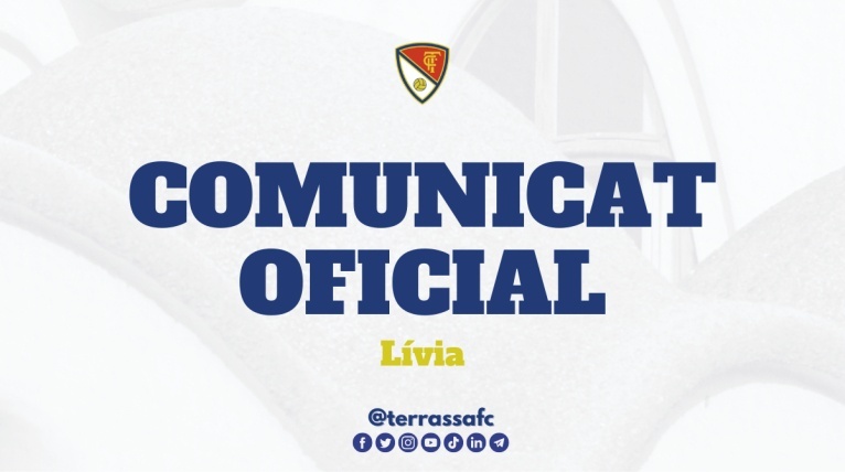 L&rsquo;extrem dret L&iacute;via, primer fitxatge del Terrassa FC femen&iacute;