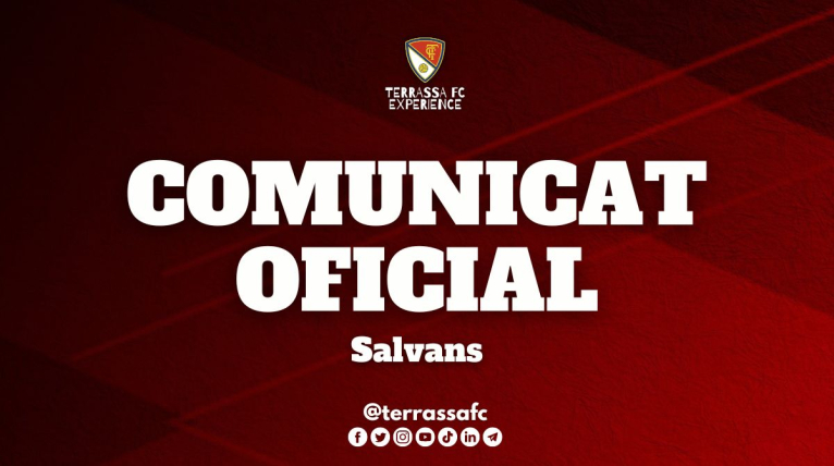 El Terrassa FC fitxa l’extrem Salvans