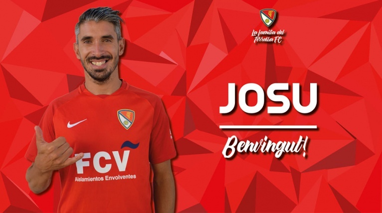 El Terrassa FC fitxa el mitjapunta Josu