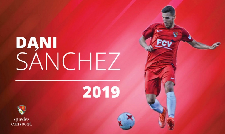 Dani Sánchez, vuitena renovació al Terrassa FC