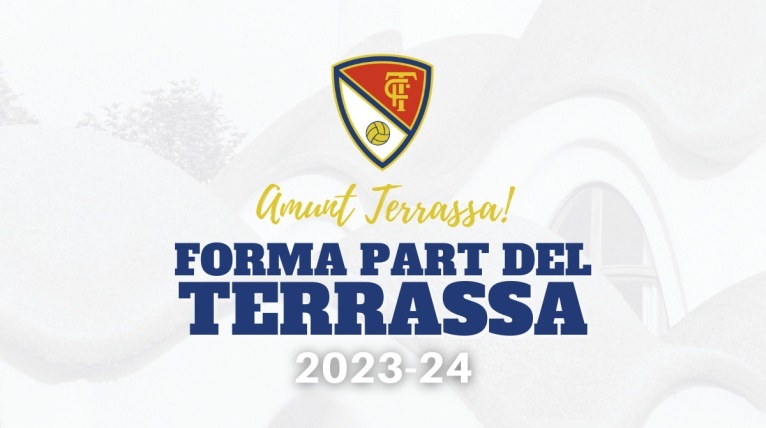 El Terrassa FC engega la campanya de socis 23/24!